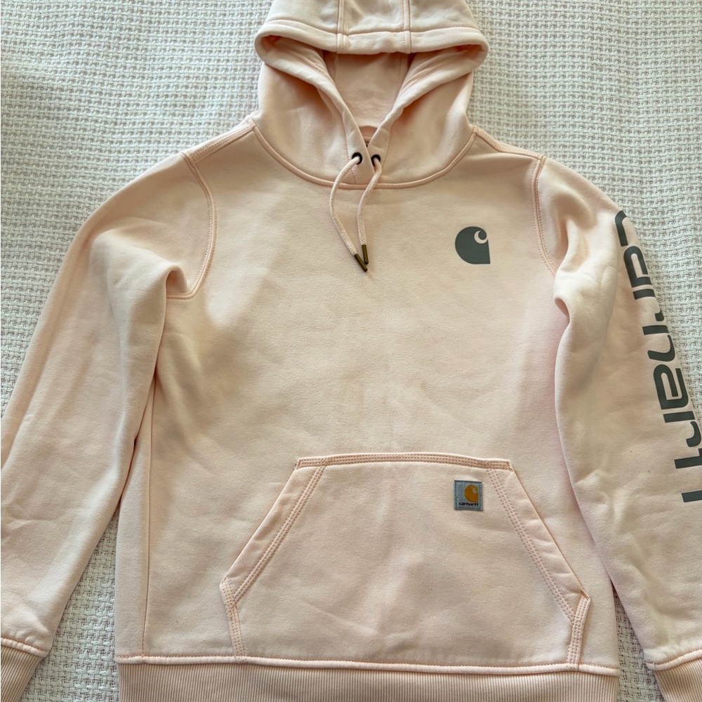NWOT Carhartt Women’s Pink Hoodie Sweatshirt